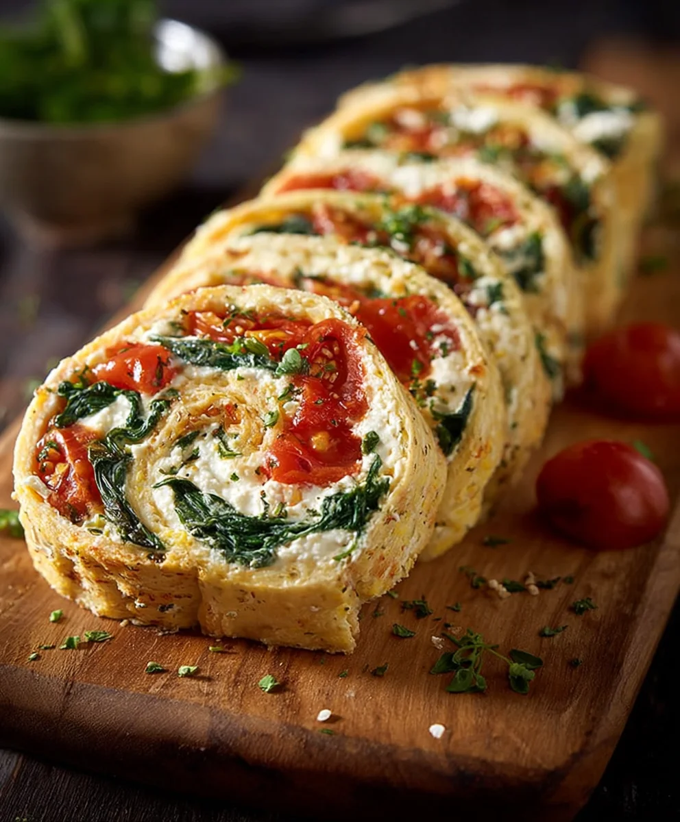 Feta-Röllchen: Tomate & Spinat (Einfach & Lecker!)