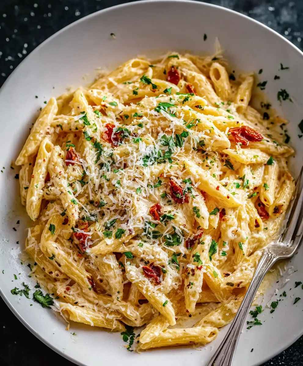 Schnelle Cremige Knoblauchpasta: Einfaches 20-Minuten-Dinner