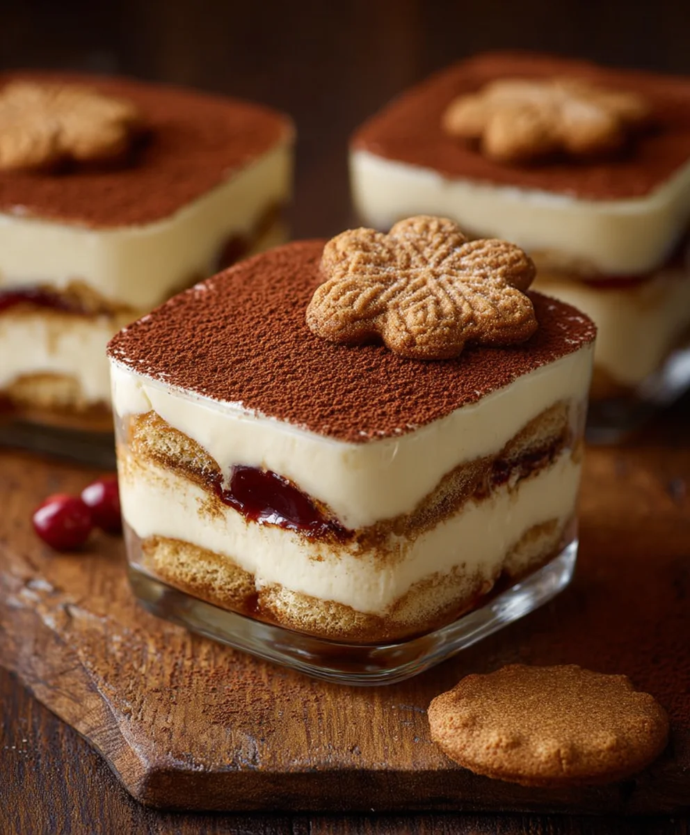 Spekulatius Tiramisu: Kirsch Extract-Genuss ohne Alkohol