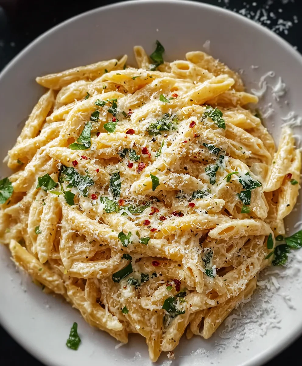 Schnelle Cremige Knoblauchpasta: Einfaches 20-Minuten-Dinner