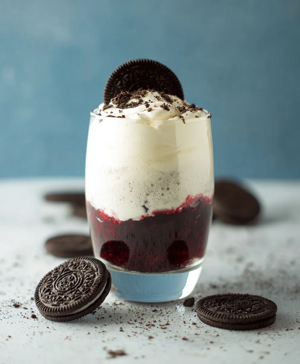 Alkoholfreies Oreo-Dessert: Himnon-alcoholic beer-Gaumenfreude