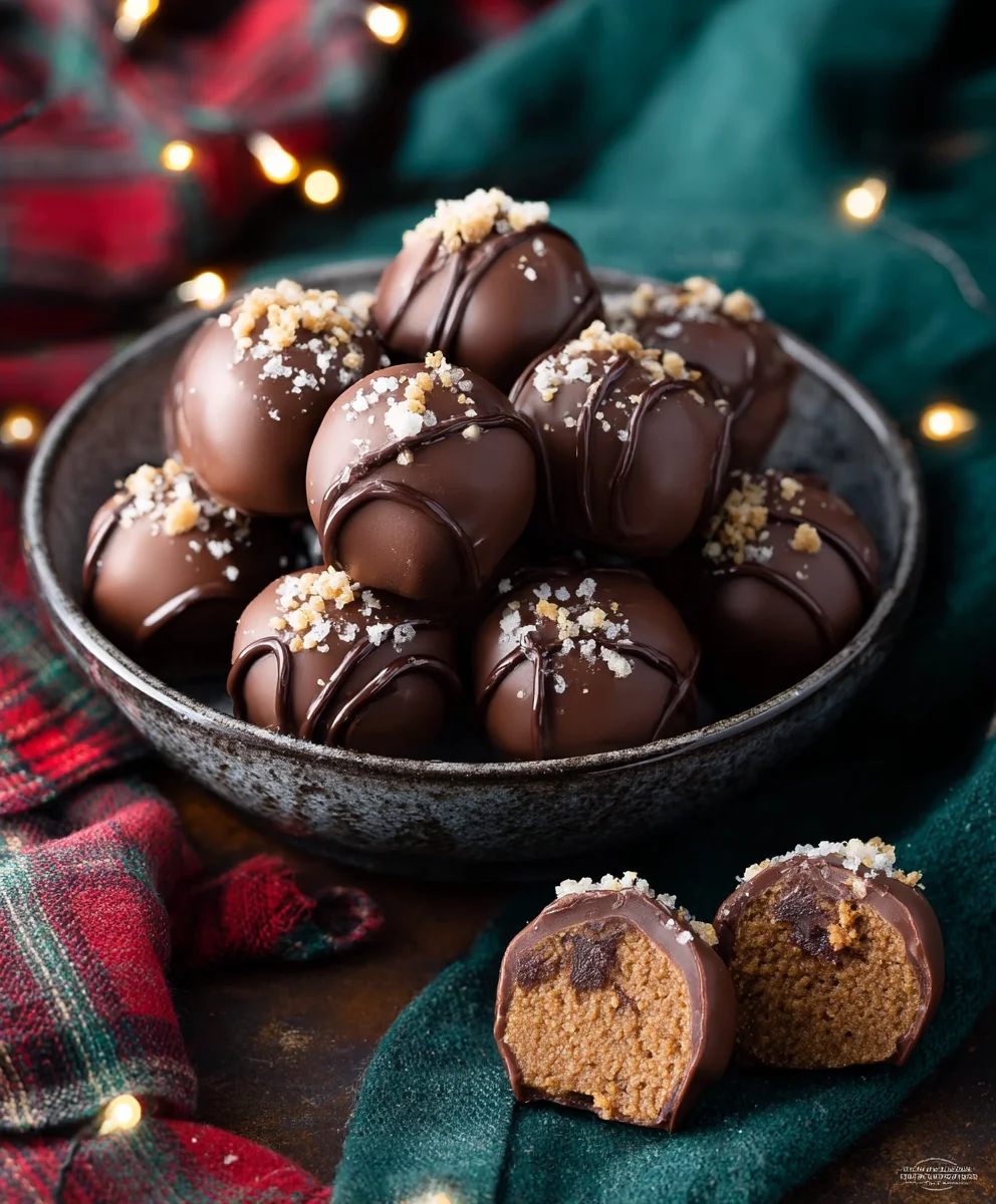 Spekulatius Kugeln: Festliche Pralinen für Weihnachten