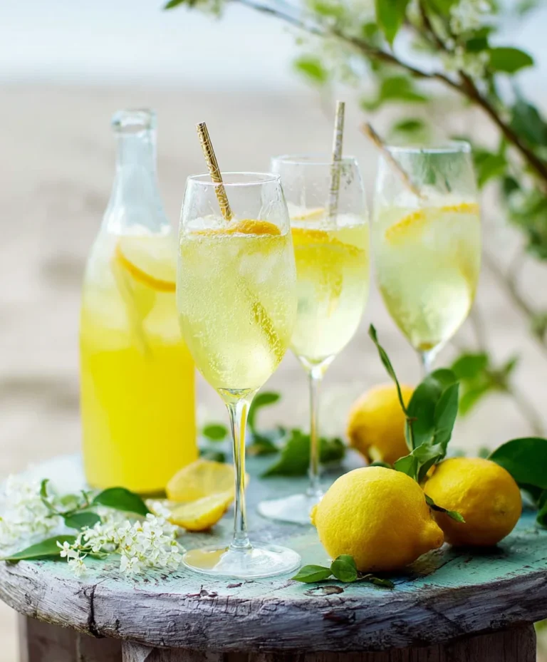 Limoncello Spritz Rezept: Italienischer Genuss (ohne Alkohol)