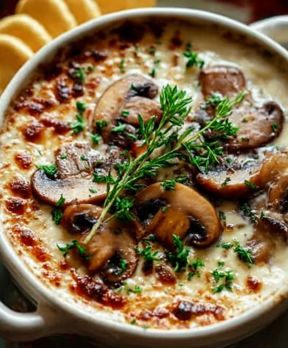 Hüttenkäse Pilzsuppe: Cremig-Lecker & Einfach.