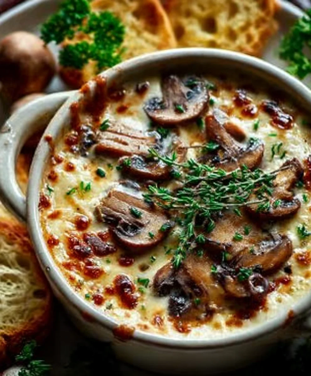 Hüttenkäse Pilzsuppe: Cremig-Lecker & Einfach.